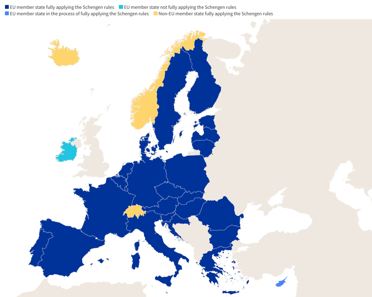 spatiul schengen