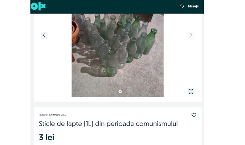 sticla lapte
