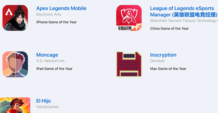 top jocuri in app store 2022